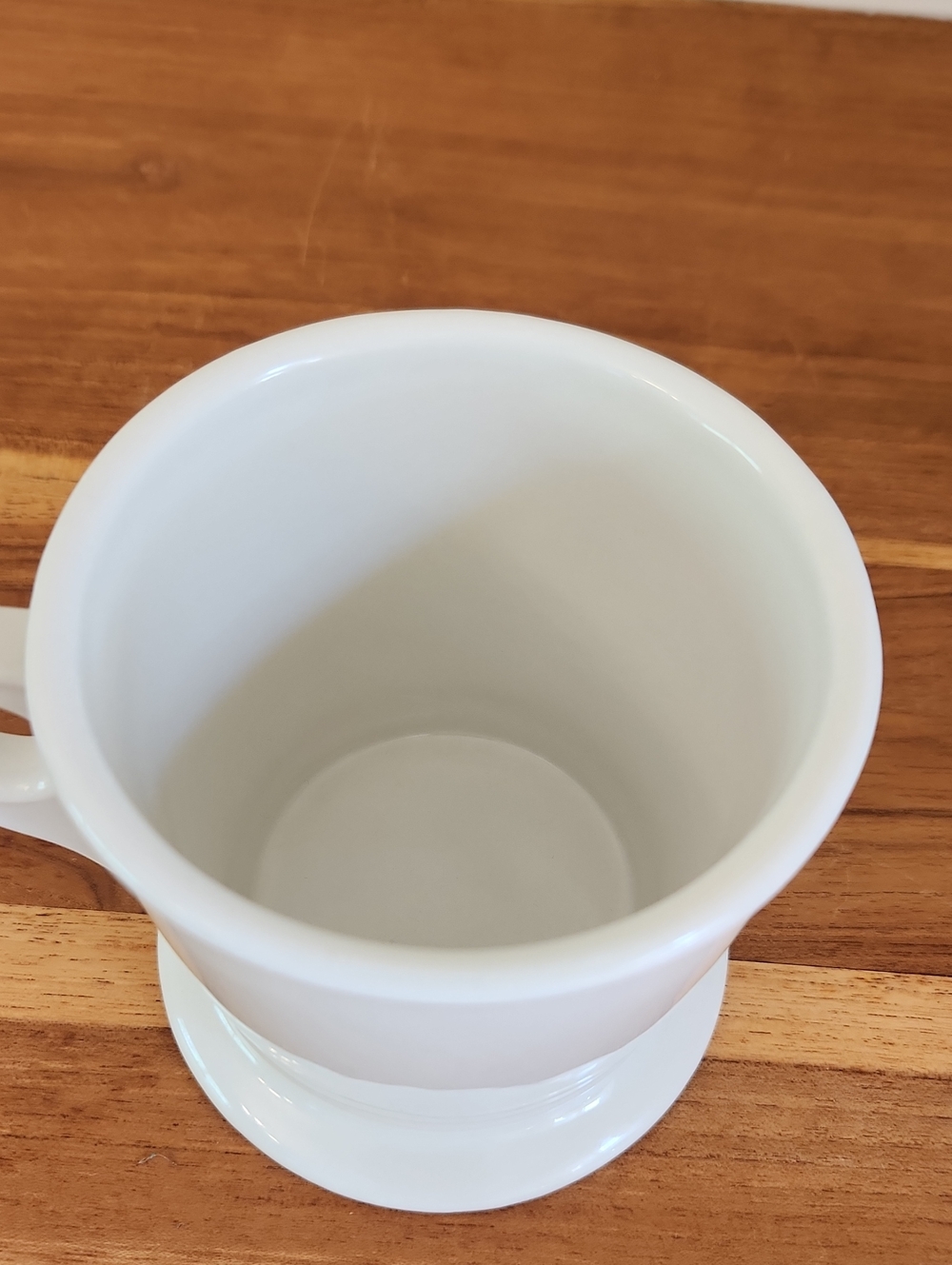 White Ceramic Monogram 'R' Coffee Mug - Picture 3 of 5